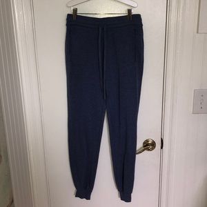 Heather blue sweatpants